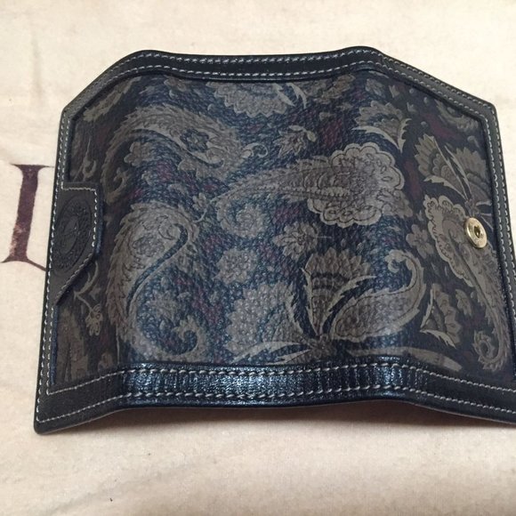 Vintage NWT Louvier clutch with bifold & keychain wallet - Picture 4 of 7